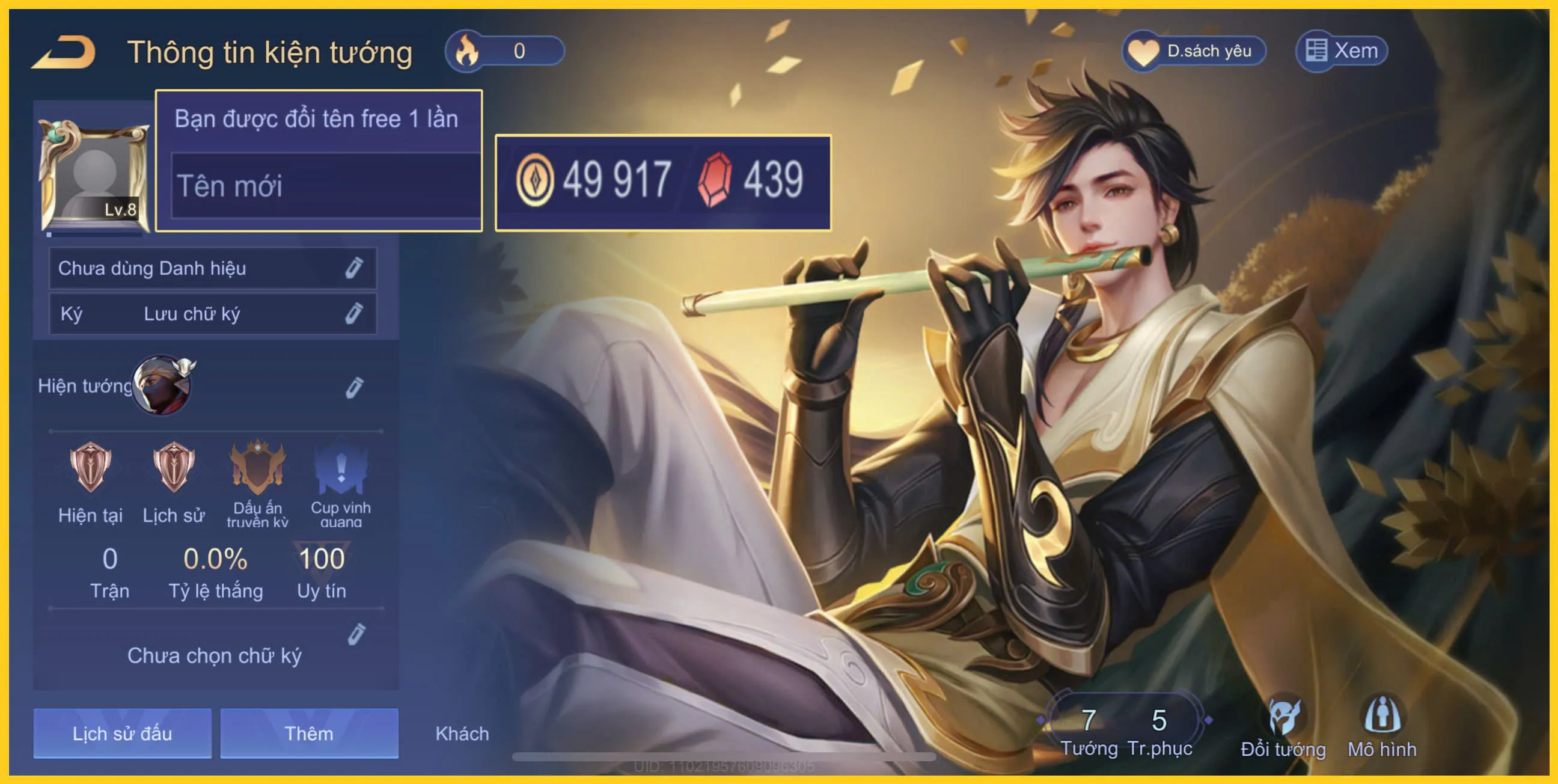 Chi tiết Acc Liên Quân Acc Liên Quân có Murad Chí tôn thần kiếm trắng thông tin giá rẻ - Giá rẻ