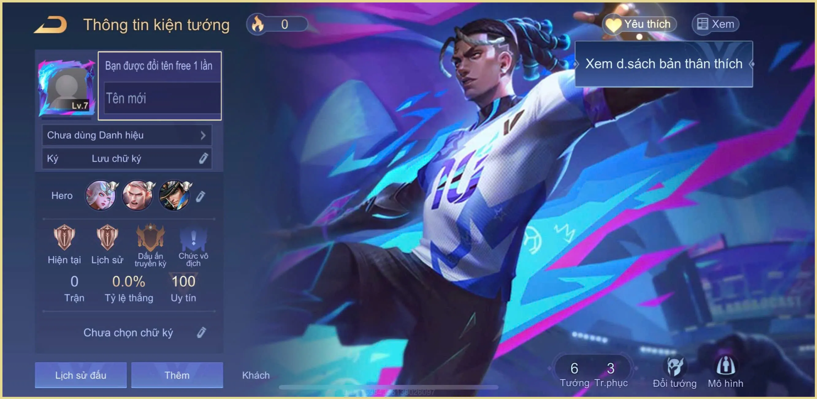 Acc Liên Quân có Raz Bão vũ Cuồng lôi trắng thông tin giá rẻ