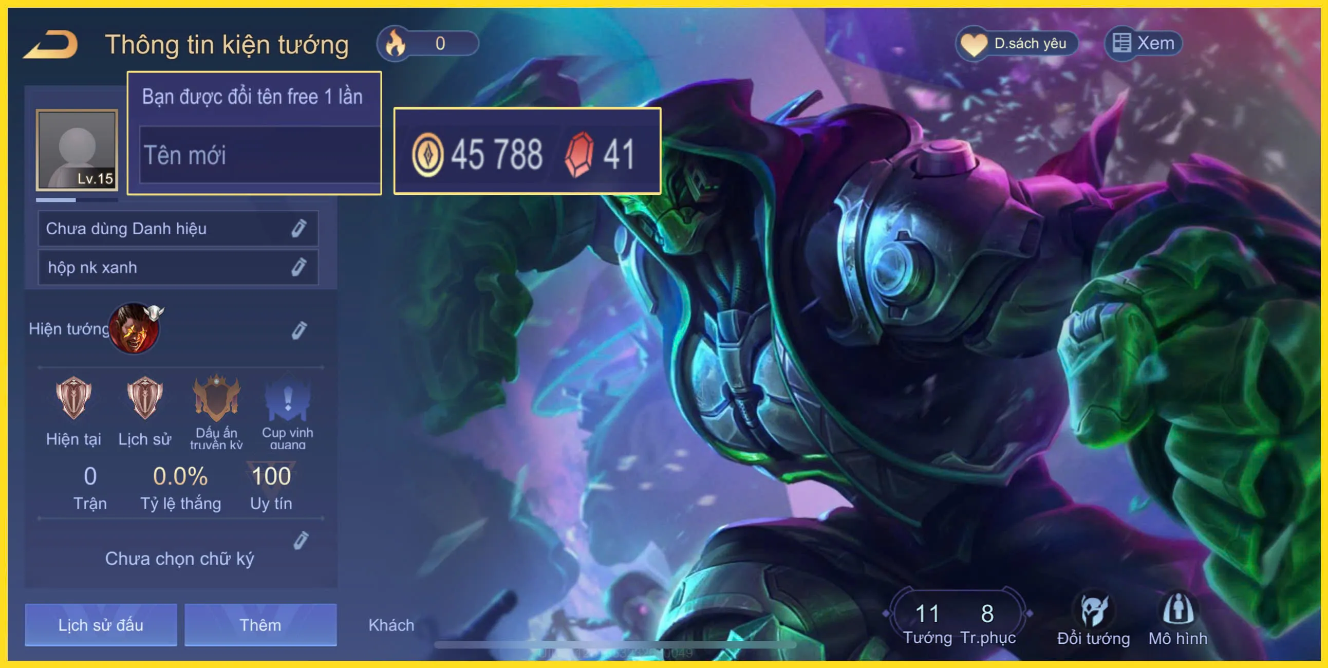 Acc Liên Quân có Raz Siêu việt trắng thông tin giá rẻ